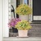 Artificial Flowers Outdoor Faux Plants UV Resistant 12 Bundles Fake (Yellow) 13"D x 3"W x 3"H